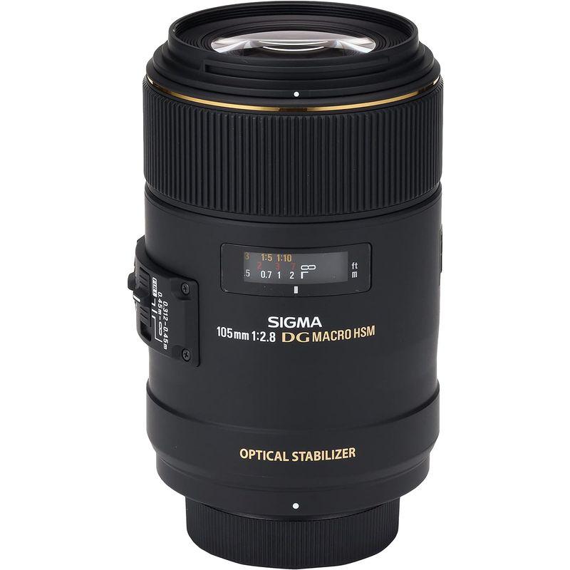 【売り切りお値下げ】 SIGMA 単焦点マクロレンズ MACRO 105mm F2.8 EX DG OS HSM ニコン用 フルサイズ対応 258559 【GMS8910199524】(32162円)