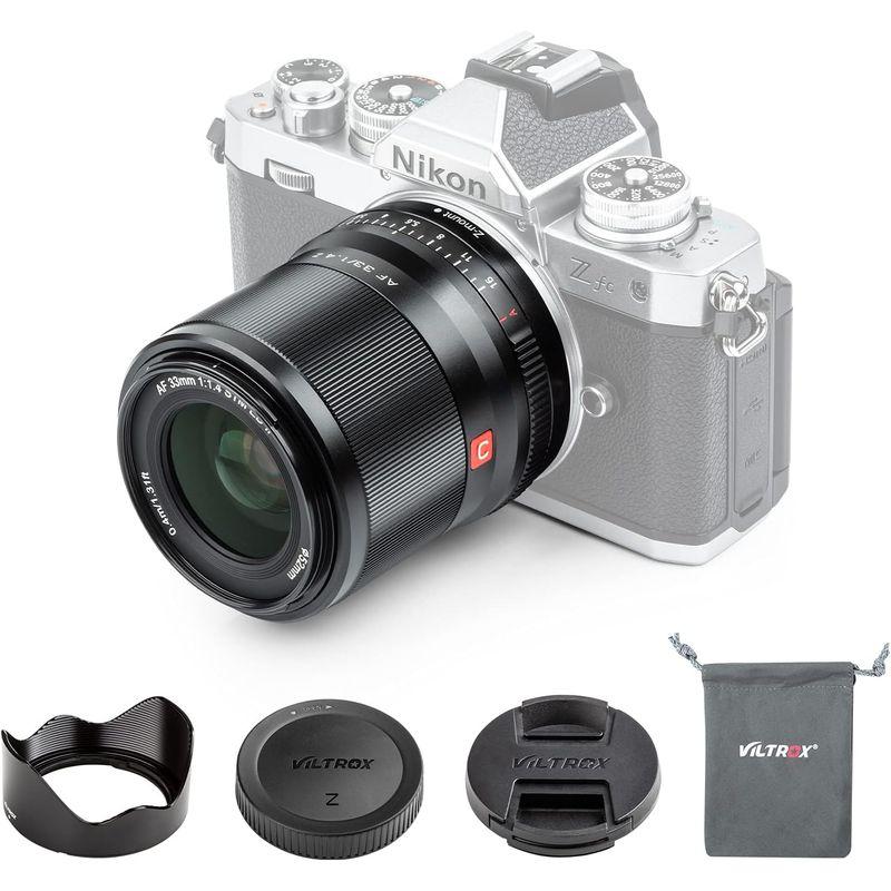 VILTROX 単焦点レンズ ニコンZマウント用 AF 33mm F1.4 STM 広角レンズ ニコンZマウント用交換レンズ 瞳AF対応 F F1 単焦点レンズ ニコンZマウント用 AF 33mm STM 広角レンズ ニコンZマウント用交換レンズ 瞳AF対応