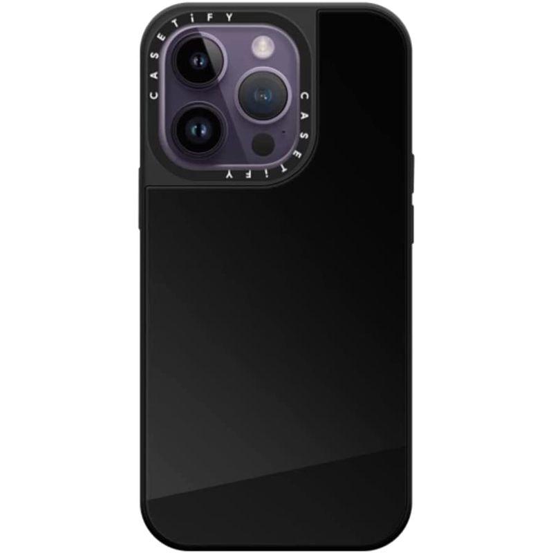 CASETiFY MagSafe 対応 ミラーケース iPhone 14 Pro - ブラック