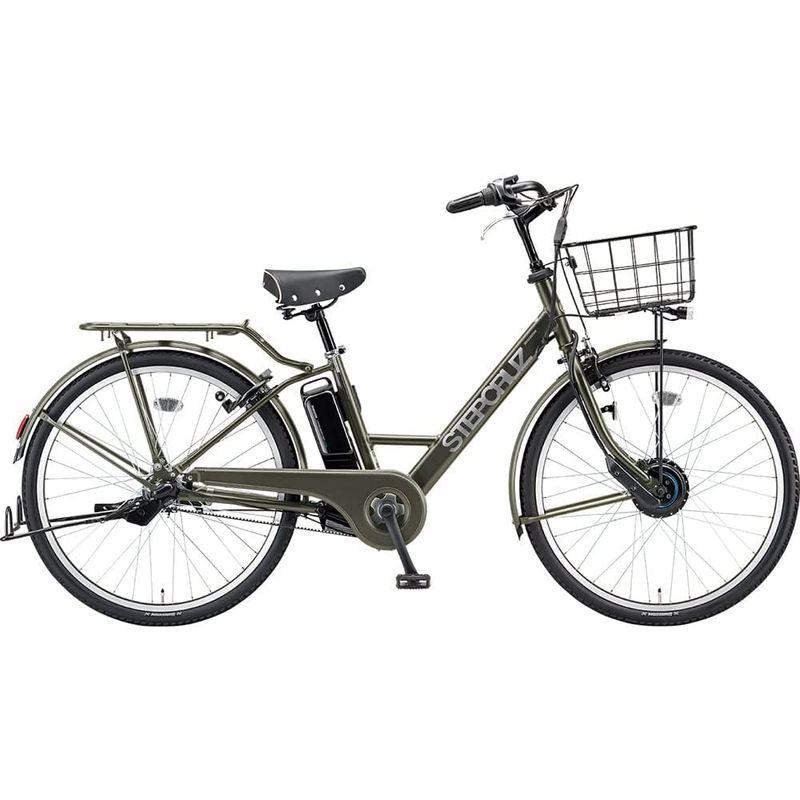 USED ブリヂストン(BRIDGESTONE) 電動自転車 ステップクルーズ e 2022年モデル 26インチ ST6B42 T.Xマットカーキ 緑 【B2565705073】(92612円)