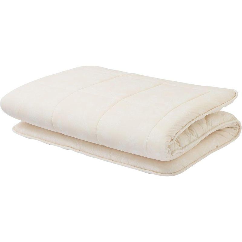 西川 (Nishikawa) クラシノ 敷布団 シングル 畳みやすくて干しやすい 固わたでしっかり支える 抗菌加工 西川ウール ムレにくく快 Nishikawa クラシノ 敷布団 シングル 畳みやすくて干しやすい 固わたでしっかり支える 抗菌加工 西川ウール ムレにくく快