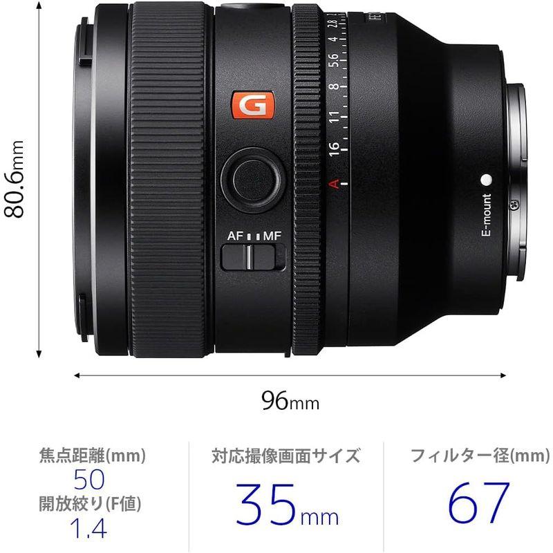 「送料無料・年末感謝」 ソニー/標準単焦点レンズ/フルサイズ/FE 50mm F1.4 GM/G Master/デジタル一眼カメラαEマウント用 純正レンズ / S 【YWU2625379670】(94767円)