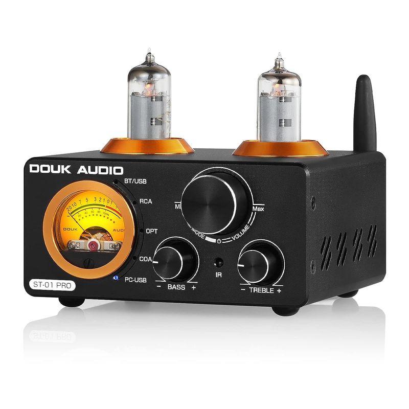 Nobsound ST-01 PRO 6K4 Bluetooth 5.0 真空管アンプ VUメーター USB DAC COAX/OPT パワ ST PRO 6K4 Bluetooth 真空管アンプ VUメーター USB DAC COAX/OPT パワ