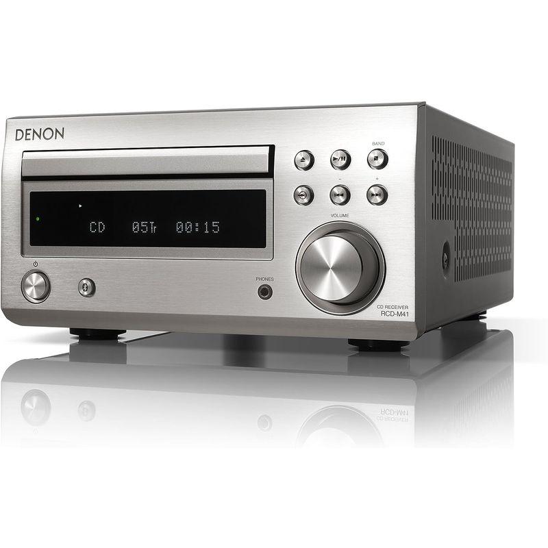 デノン Denon RCD-M41 ワイドFM AM/FMラジオチューナー ディスクリートアンプ搭載 Bluetooth?対応 CDレシーバ ワイドFM Denon RCD M41 AM/FMラジオチューナー ディスクリートアンプ搭載 Bluetooth 対応 CDレシーバ