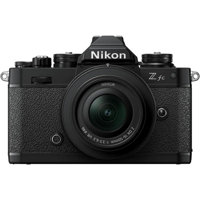 正規品 Nikon ミラーレス一眼 Z fc ブラック 16-50 VR レンズキット 【QGW2274950977】(82118円)