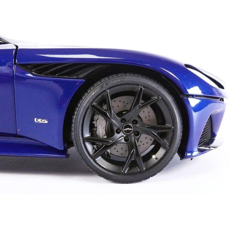 AUTOart 1/18 アストンマーチン DBS スーパーレッジェーラ メタリック・ダークブルー/カーボンブラック・ルーフ 完成品 702 AUTOart 1/18 アストンマーチン DBS スーパーレッジェーラ メタリック ダークブルー/カーボンブラック ルーフ 完成品