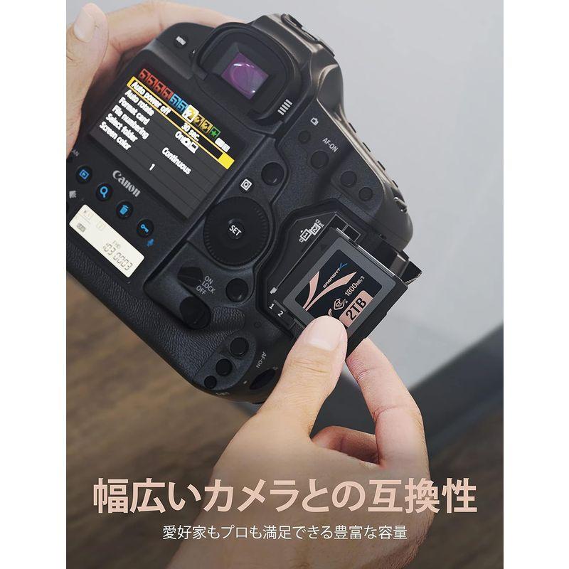 【最終値下げ】 SABRENT CFexpress Type-B 2TB メモリーカード、PC、ノートパソコン、PS5やPS4などその他のデバイスで最大18 【PET1254660741】(45289円)
