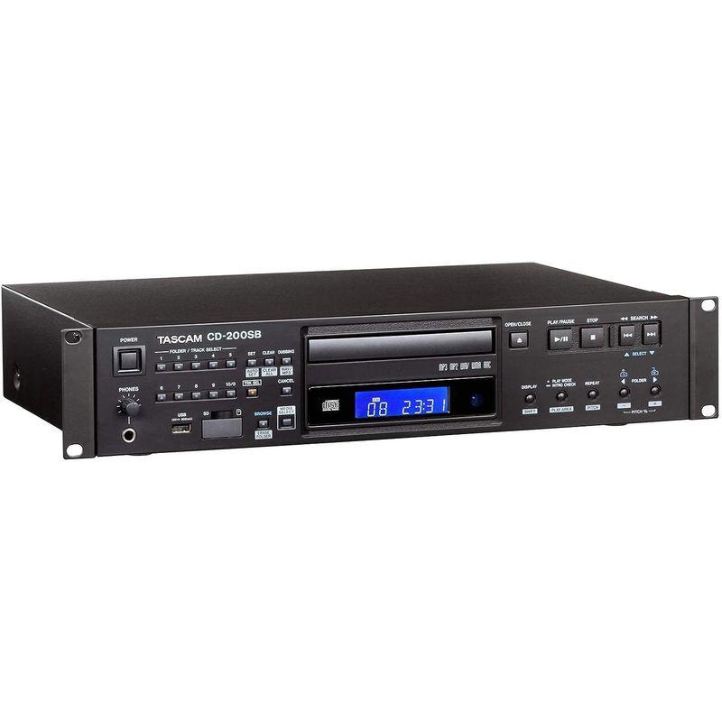 新品未使用！ TASCAM CDプレーヤー 業務用 SD/SDHCカード・USBメモリー対応 CD-200SB 【FKP9378409098】(33853円)