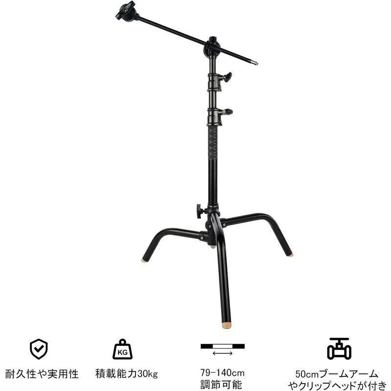 selens センチュリースタンド 黒　大型ライトスタンド selens センチュリースタンド 黒 大型ライトスタンド selens