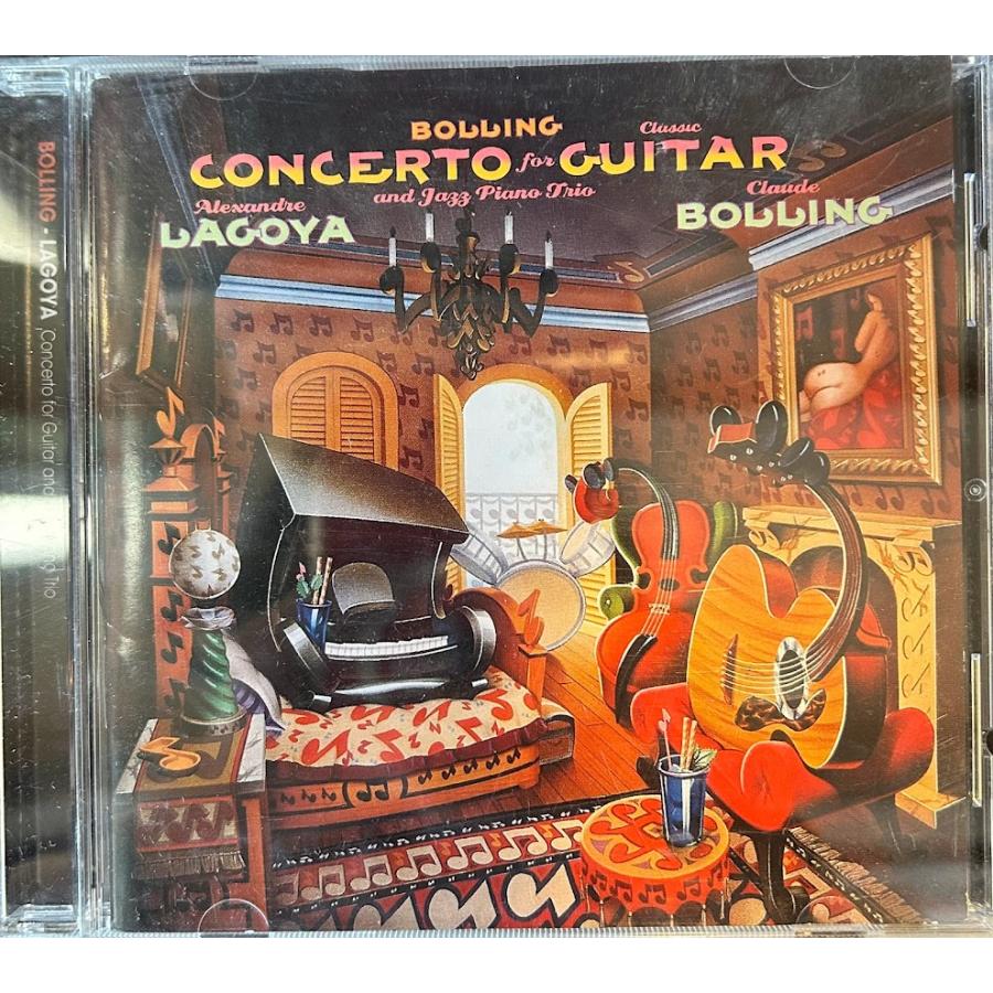 【CD】Concerto for Classic Guitar & Jazz Piano Claude BollingLAGOYA 韓国盤
