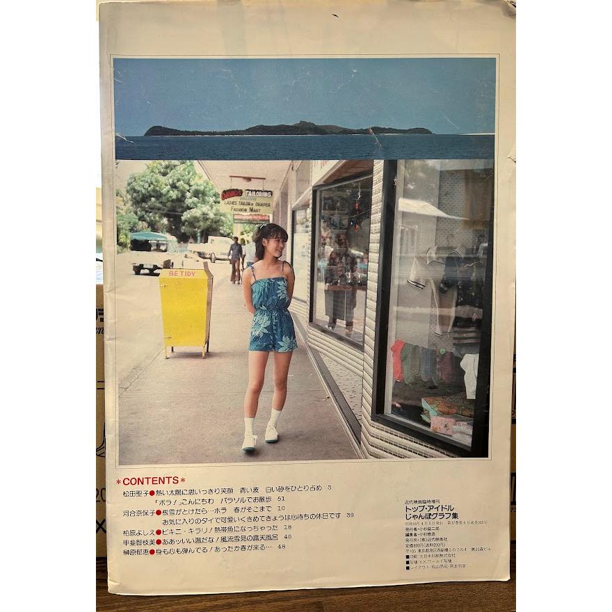 トップ・アイドルじゃんぼグラフ集 松田聖子/河合奈保子/柏原芳恵/ : namibook20230518-5 : サツキBOOKS - 通販 - Yahoo!ショッピング トップ・アイドルじゃんぼグラフ集 松田聖子/河合奈保子/柏原芳恵/ : namibook20230518-5 : サツキBOOKS - 通販 - Yahoo!ショッピング