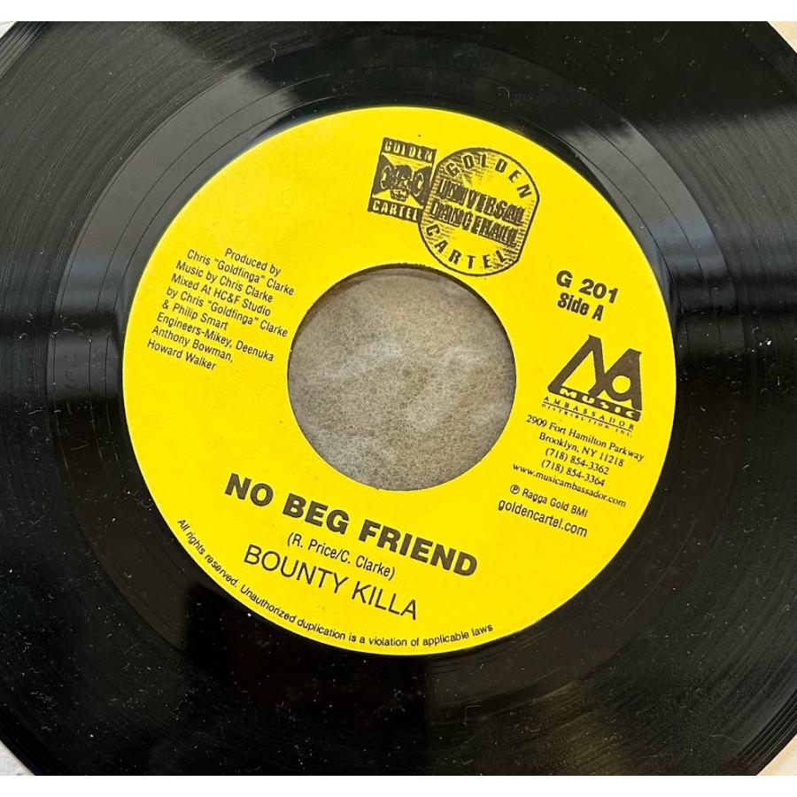 【7】BOUNTY KILLA/NO BEG FRIEND : namiep20230708-4 : サツキBOOKS - 通販 ...