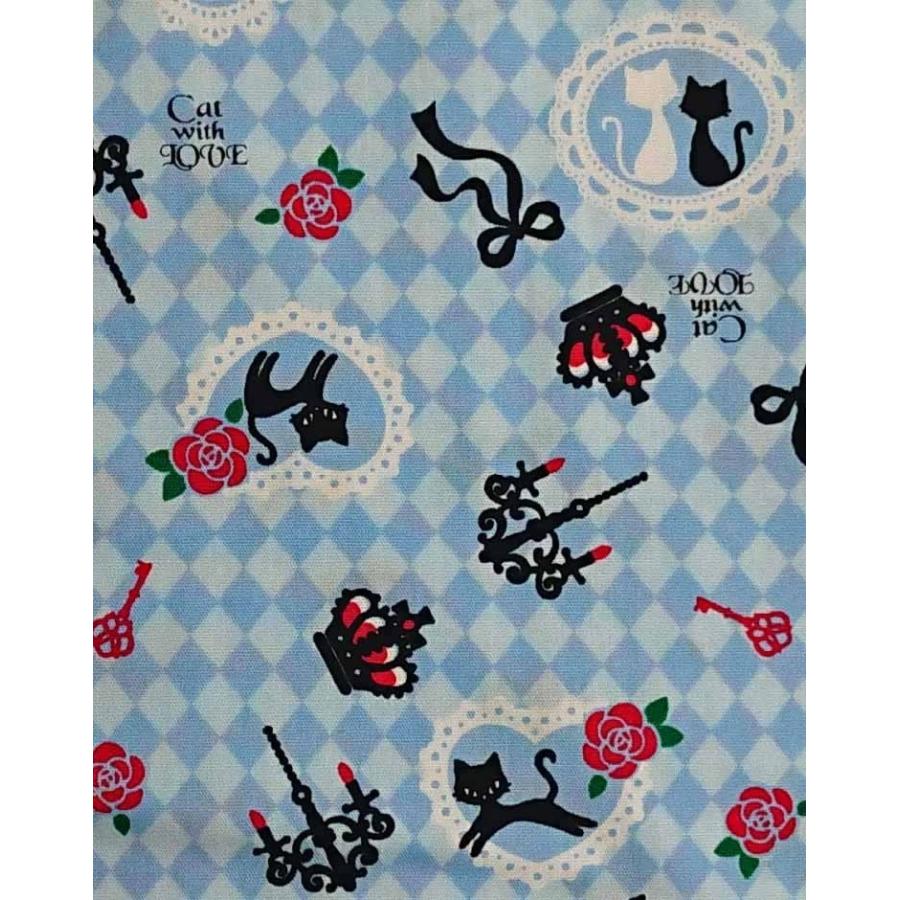 防災頭巾 かわいいねこ 柄 32 × 51 cm 大サイズ 小学校 低学年 高学年