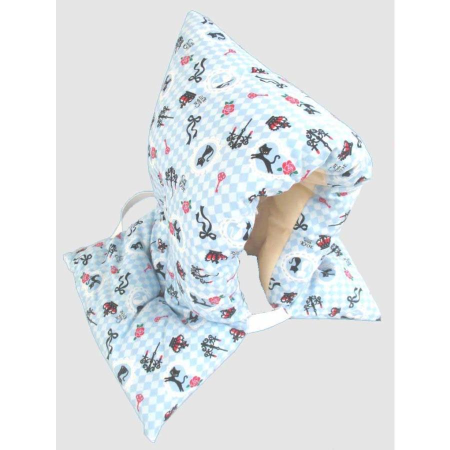 防災頭巾 防災ずきん かわいいねこ 柄 サイズ 大 小学校 低学年 高学年 Ni 幸手屋 通販 Yahoo ショッピング