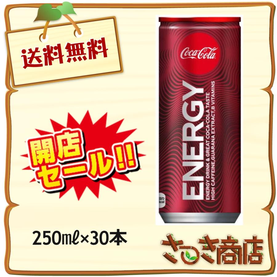 コカ・コーラ 全国 送料無料 エナジー リアルゴールド 250ml×30本