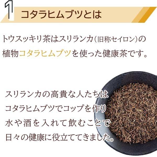 メール便送料込 最大47 Offクーポン コタラヒム配合 健康茶 トウスッキリ茶 15包 サツマ薬局
