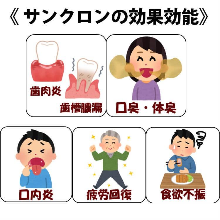 父の日 歯槽膿漏 歯周病 隈笹 クマザサエキス サンクロン 120ml×6本入 歯肉炎 口臭 《第3類医薬品》|satuma|02