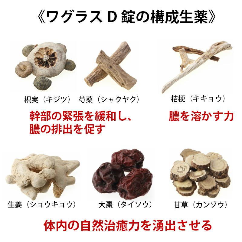 歯槽膿漏 蓄膿 リンパ腺炎 化膿 送料無料 ワグラスD錠 450錠 毛嚢炎 ちくのう ホノミ 《第2類医薬品》|satuma|03