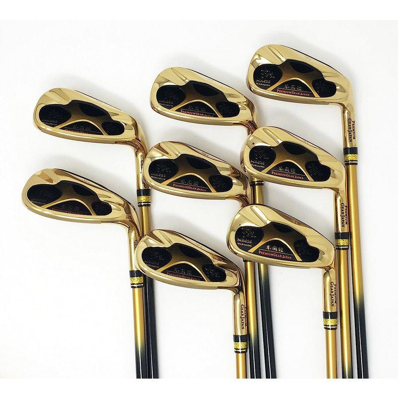 数量限定 本間 睦 ムツミ ホンマ MUTSUMI HONMA ＭＨ６２６マレージングフェース ゴールド アイアン オリジナルカーボンシャフト (sr 【1146876171】(41399円)
