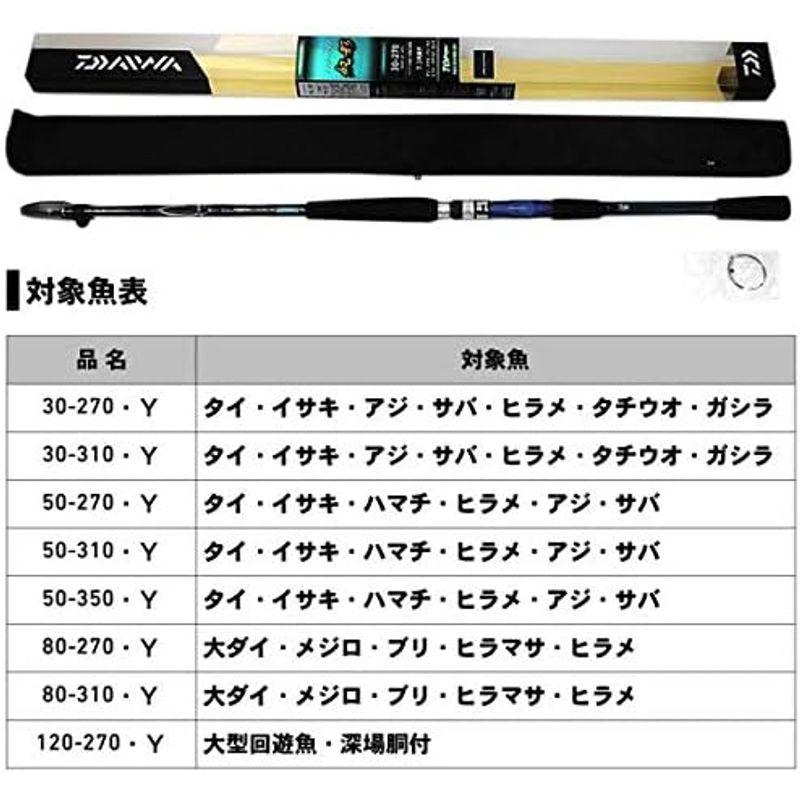 ダイワ(DAIWA) 船インターラインロッド IL 帆影・Y 50-310・Y 釣り竿 DAIWA 船インターラインロッド IL 帆影 釣り竿 mm