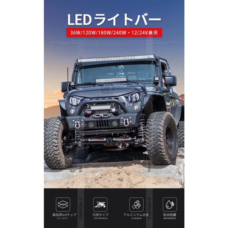 4台セットMISHIMA　led　ワークライト　LEDワークライト作業灯　最安値挑戦120w　12v　超爆光LED120W　LED12v