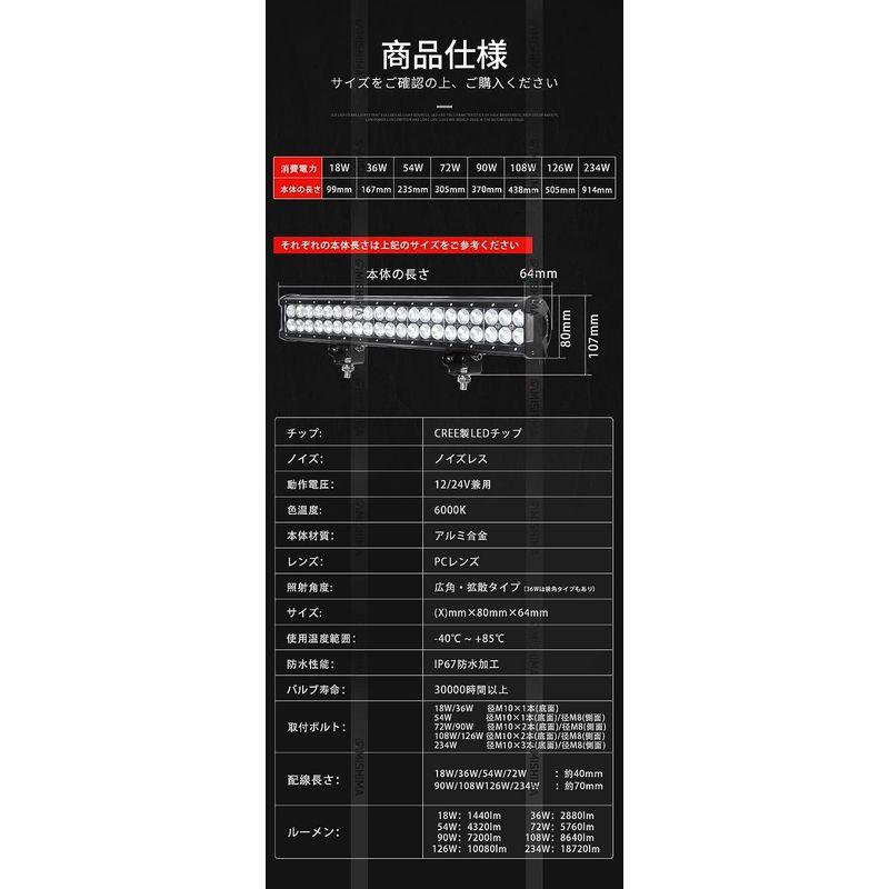 4台セット集魚灯 デッキライト 作業灯 イカ イサキ アジ トラック 防水 防雨 防塵 ワークライト led作業灯 LED 野外照明 船 船 - 3