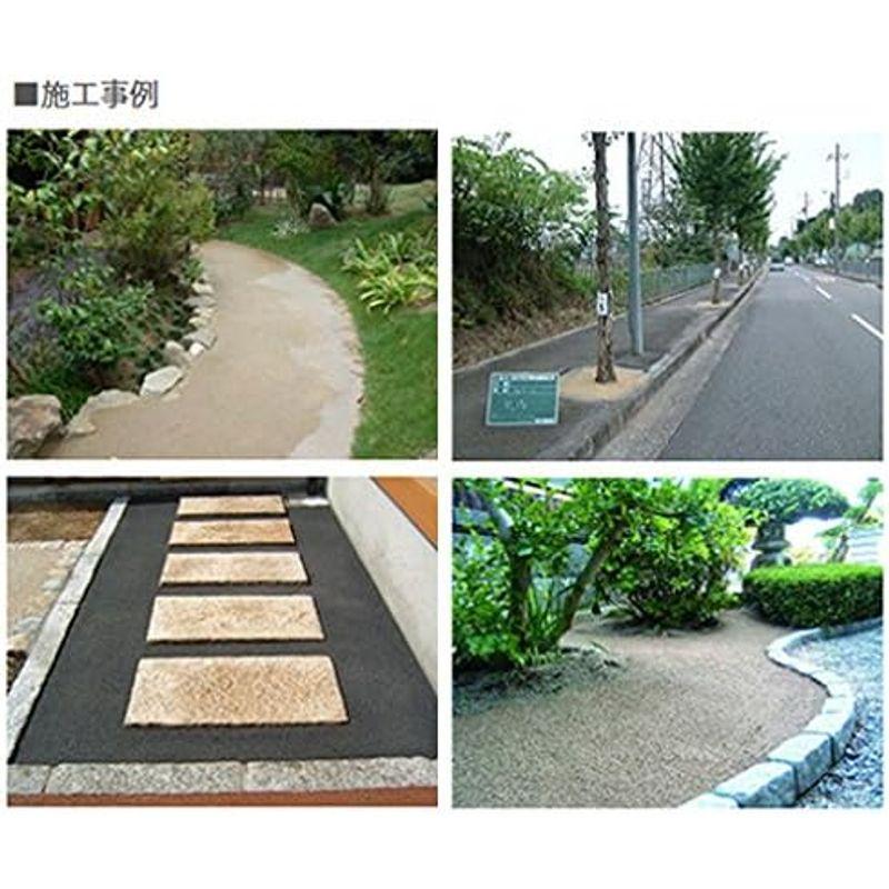 自然土舗装材 マサファルト（20kg）（5袋セット） 黒土 マツモト産業 自然土舗装材 マサファルト 20kg 5袋セット 黒土 マツモト産業 　