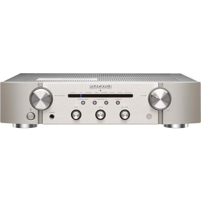 【2026年1月8日以降の発送予定】 マランツ Marantz プリメインアンプ PM6007 92kHz/24bit対応/デジタル入力対応 シルバーゴールド PM6007/FN 【GMS8730577361】(31516円)