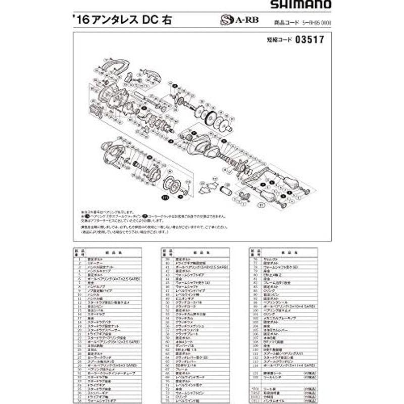 ノベルティ付き 純正パーツ 16 アンタレス DC HG Right スプール組 パートNo 13GNN