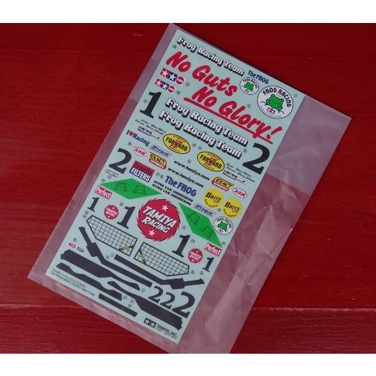 タミヤマイティフロッグデカールステッカー当時物 タミヤマイティフロッグデカールステッカー当時物 - メルカリ