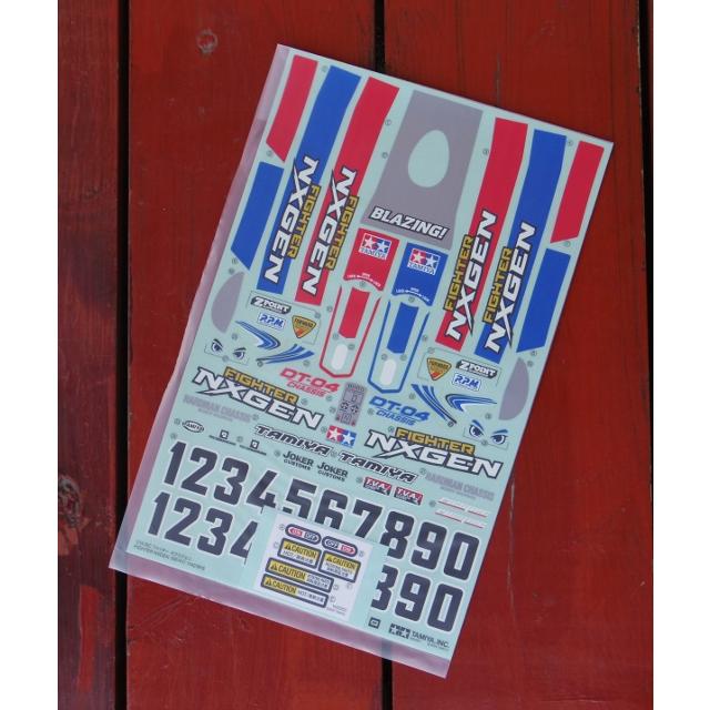 ▽ネクスジェンDT04ステッカー,19490154（ゆうパケット） : ホビー