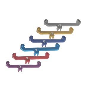 ▽ミニッツAWD用フロントアルミリンケージセット,3レーシングAWD-10