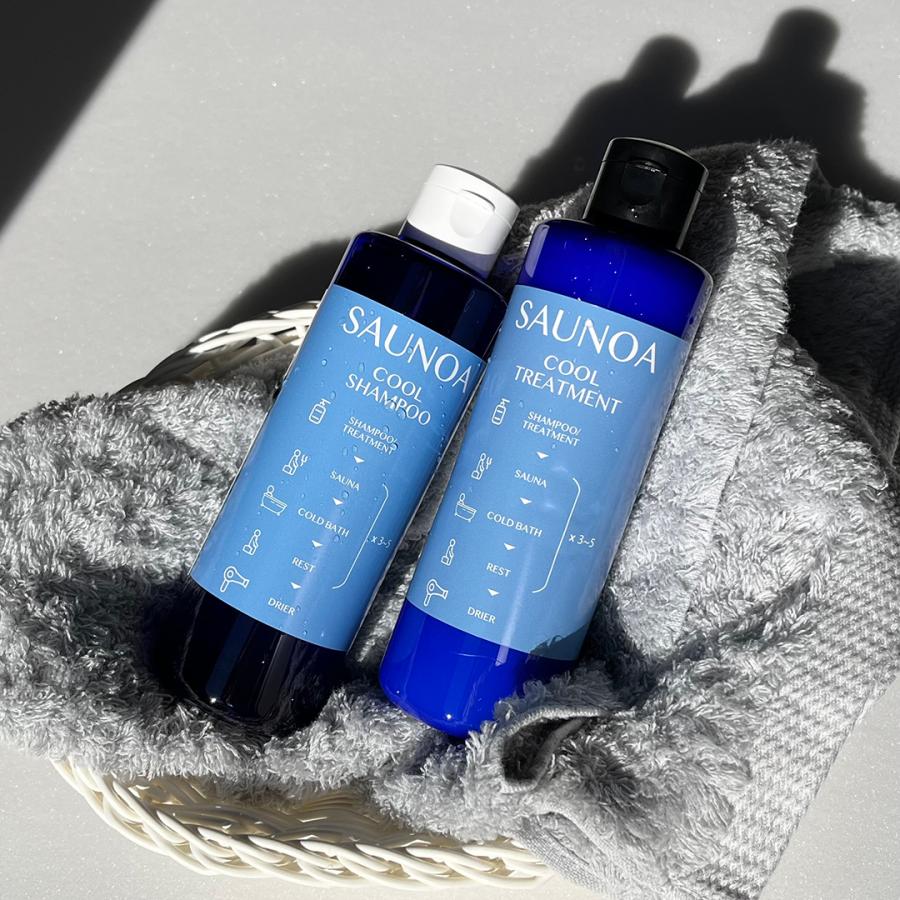 SAUNOA cool シャンプー＆トリートメントセット / 各250ml |  | 01