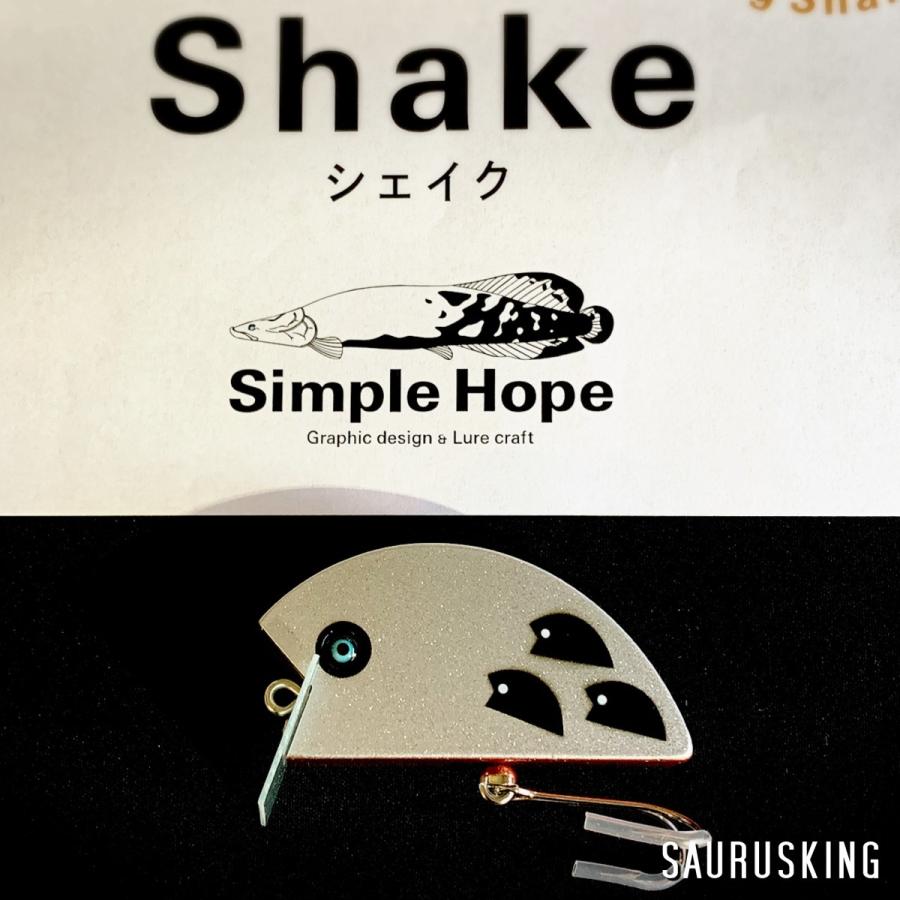 シンプルホープ Shake シェイク color:G-MOTHER / トップウォーターバスフィッシング｜saurusking