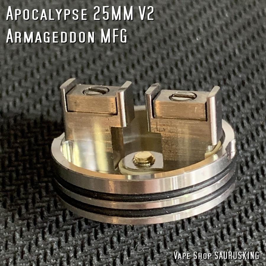 Apocalypse 25mm V2 Black by Armageddon MFG *正規品*VAPE｜saurusking｜04