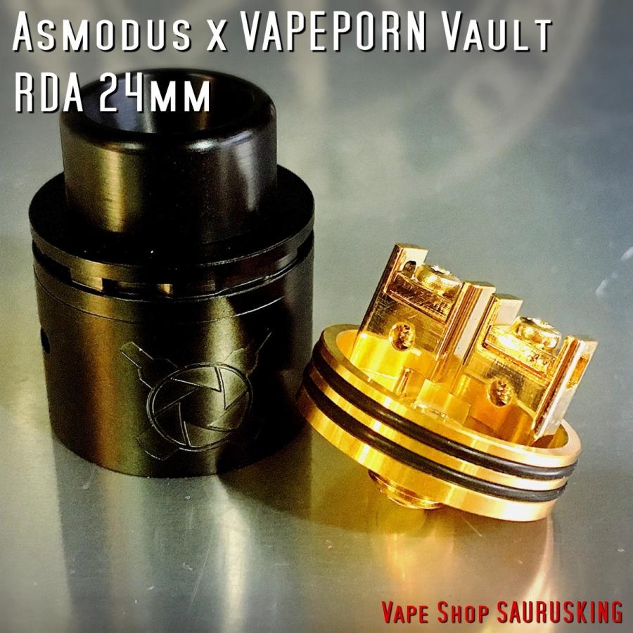 Asmodus x VAPEPORN Vault RDA 24mm color:Black /  アスモダス ベイプポーン ボルト*正規品* |  | 04