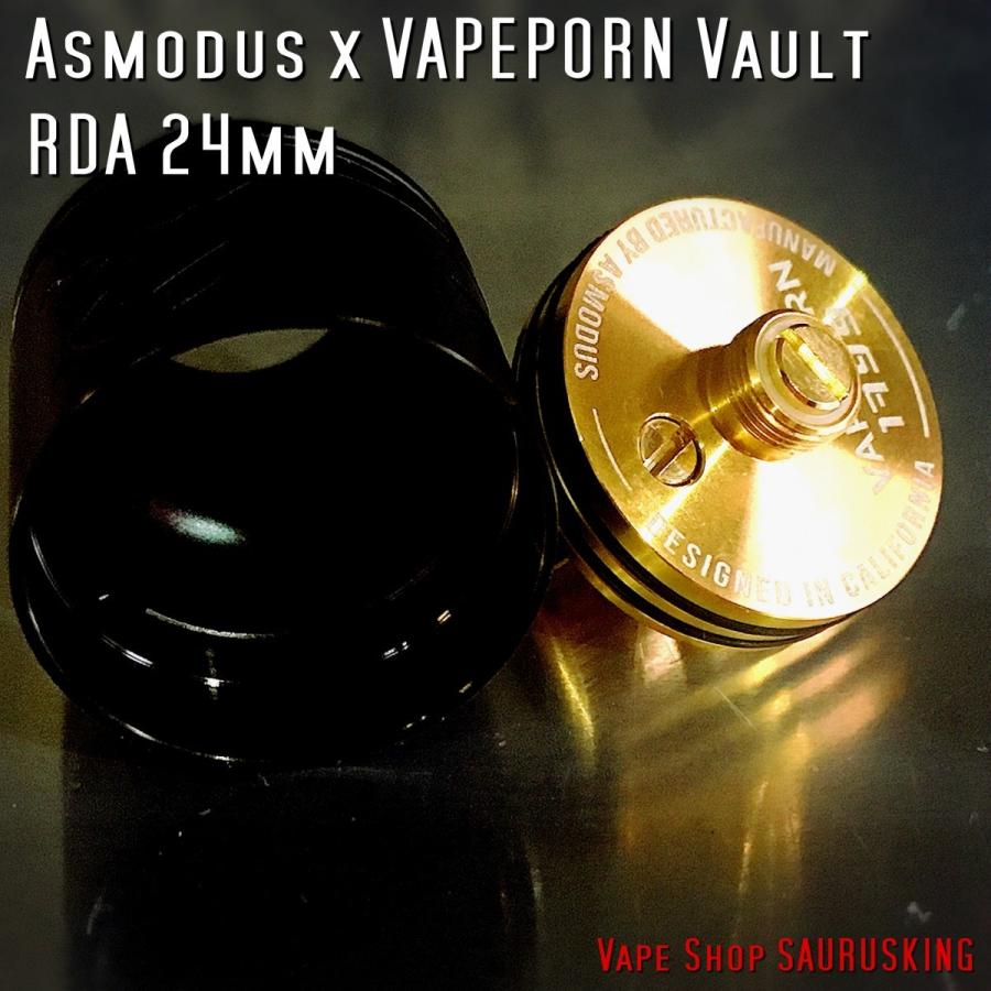 Asmodus x VAPEPORN Vault RDA 24mm color:Black /  アスモダス ベイプポーン ボルト*正規品* |  | 05