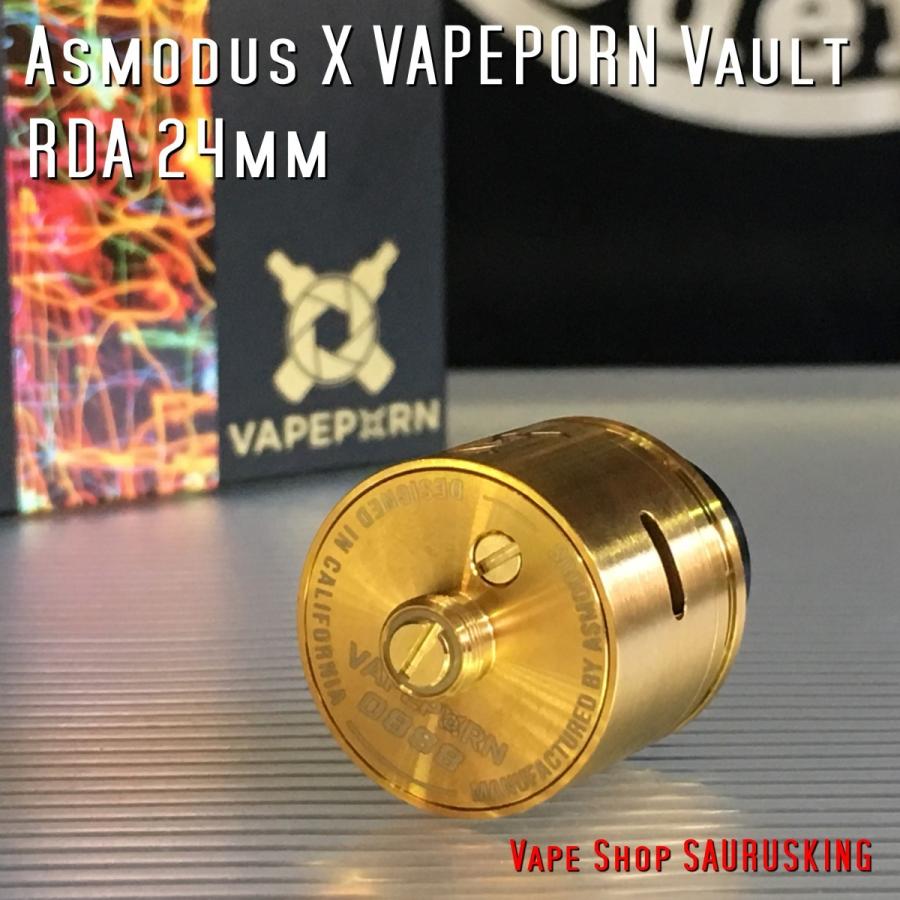 Asmodus x VAPEPORN Vault RDA 24mm color:Silver /  アスモダス ベイプポーン ボルト*正規品* |  | 04