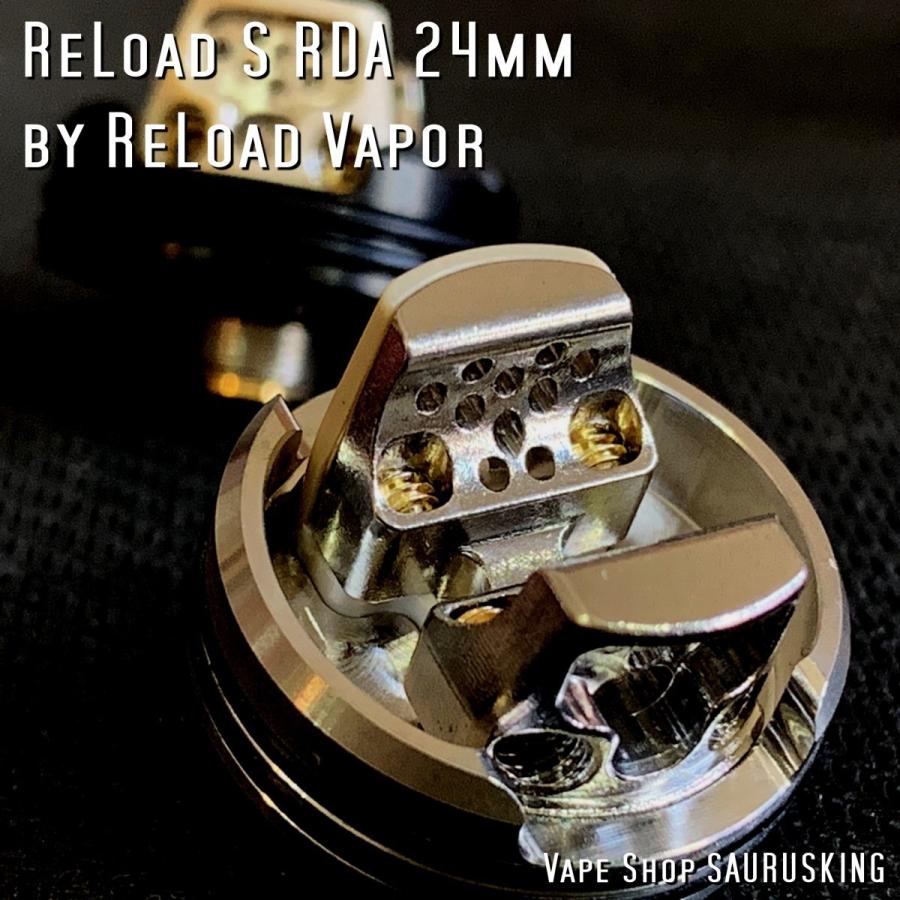 Reload S RDA 24mm <Black> ReLoad Vapor USA / リロード*正規品*VAPE｜saurusking｜05