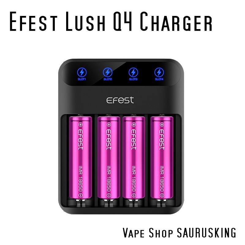 Efest Lush Q4 Charger VAPE用バッテリーチャージャー*正規品* |  | 01