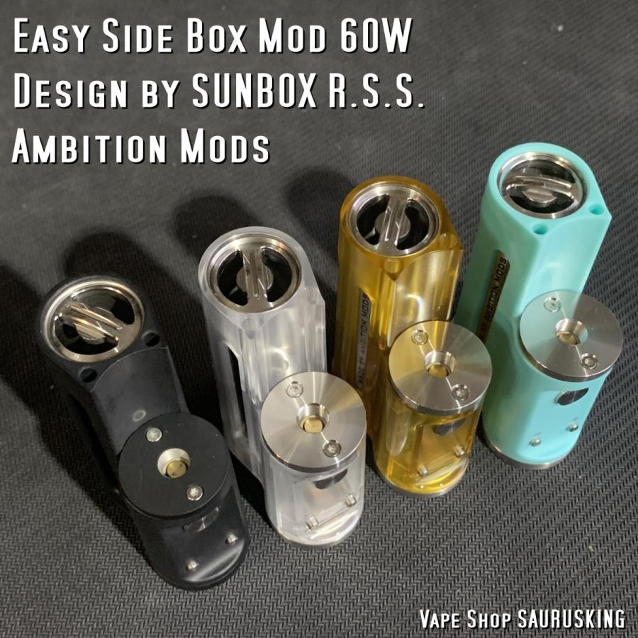 Ambition Mods Easy Side Box Mod 60W [Clear Polished] Design by SUNBOX R.S.S. *正規品*｜saurusking｜04