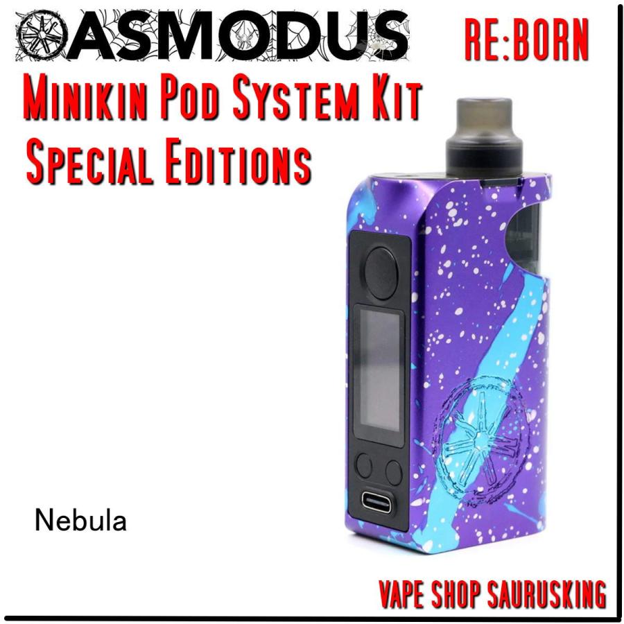 soma1356です Pod mini ダークブルー Minikin Pod System Kit Special Editions Asmodus / アスモダス