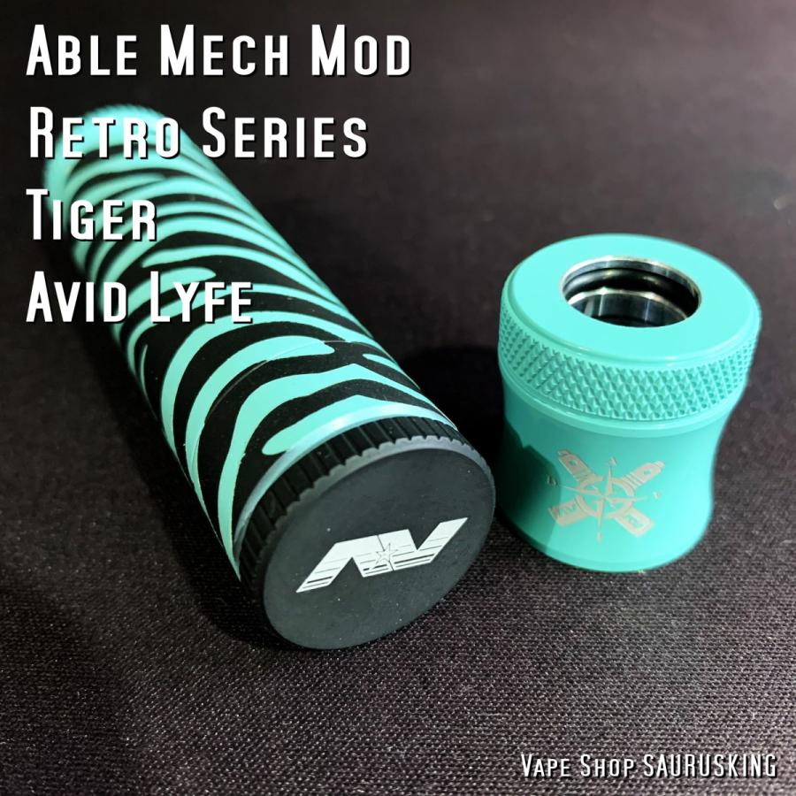 Avid Lyfe Able Mech Mod Retro [Tiger] / アヴィッドライフ エーブル レトロ タイガー*USA正規品* VAPE｜saurusking｜03