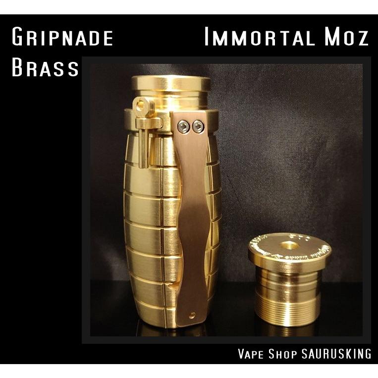 Gripnade By Immortal Modz Color Brass イモータルモッズ グリップネード 正規品 Vape Mod Vm Immortal 004 Sauruskingヤフー店 通販 Yahoo ショッピング