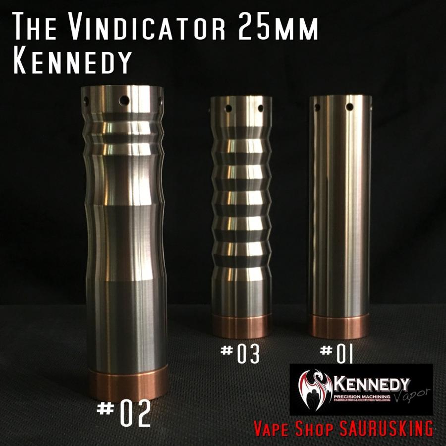 Kennedy The Vindicator 25mm Mod RDA Set Stainless #02/ ケネディ