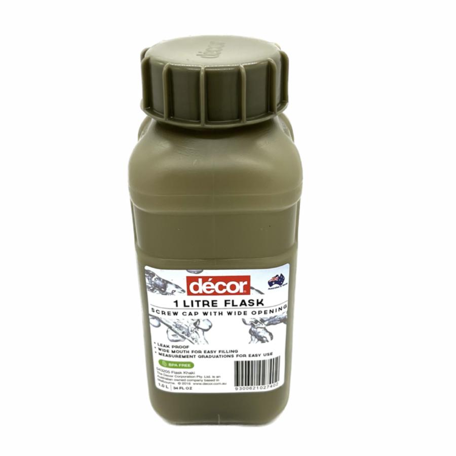 3個 新品 Platatac 1リッター フラスコ ウォーターボトル OD 水筒 Platatac decor 1 Litre Flask 1リッター フラスコ ウォーターボトル