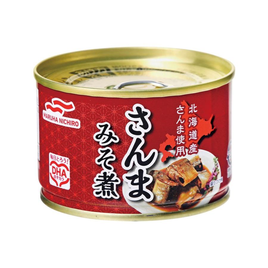 MARUHA NICHIRO（マルハニチロ） さんまみそ煮 48缶 送料無料 1缶