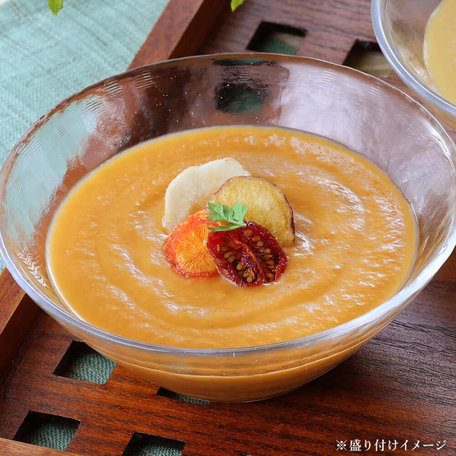 計6食]なだ万 和風スープ6種セット(渡り蟹/甘えび/繊維野菜/かぼちゃ