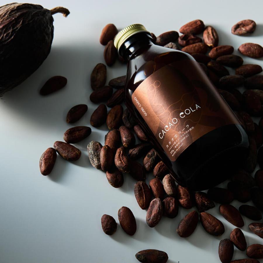 [3本セット]Cacao cola カカオ生コーラ GOOD CACAO 320g 送料無料(沖縄・離島を除く) クラフトコーラ : SAVE ...