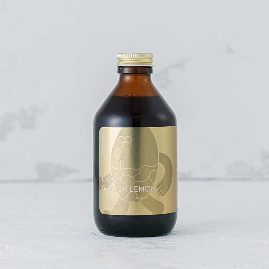 2種セット]Cacao cola カカオ生コーラ320g/CACAO GINGER LEMON カカオ